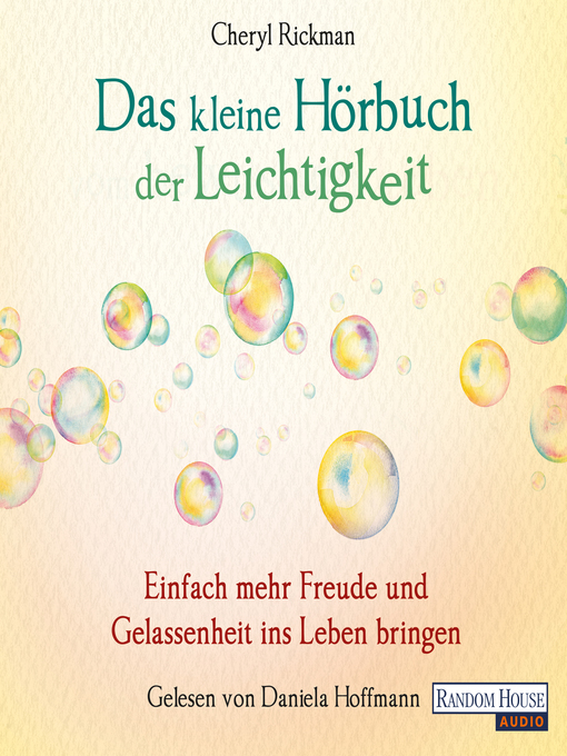 Titeldetails für Das kleine Hör-Buch der Leichtigkeit nach Cheryl Rickman - Verfügbar